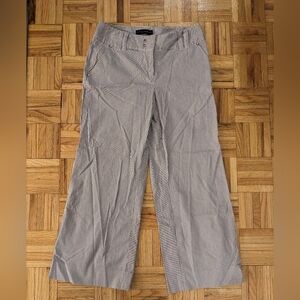 Grace Elements Petite Striped Wide Leg Work Pants